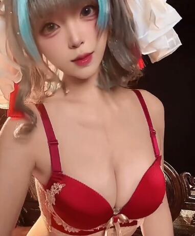 Bangni邦尼 NO.087《碧蓝航线》柴郡新春旗袍Cos